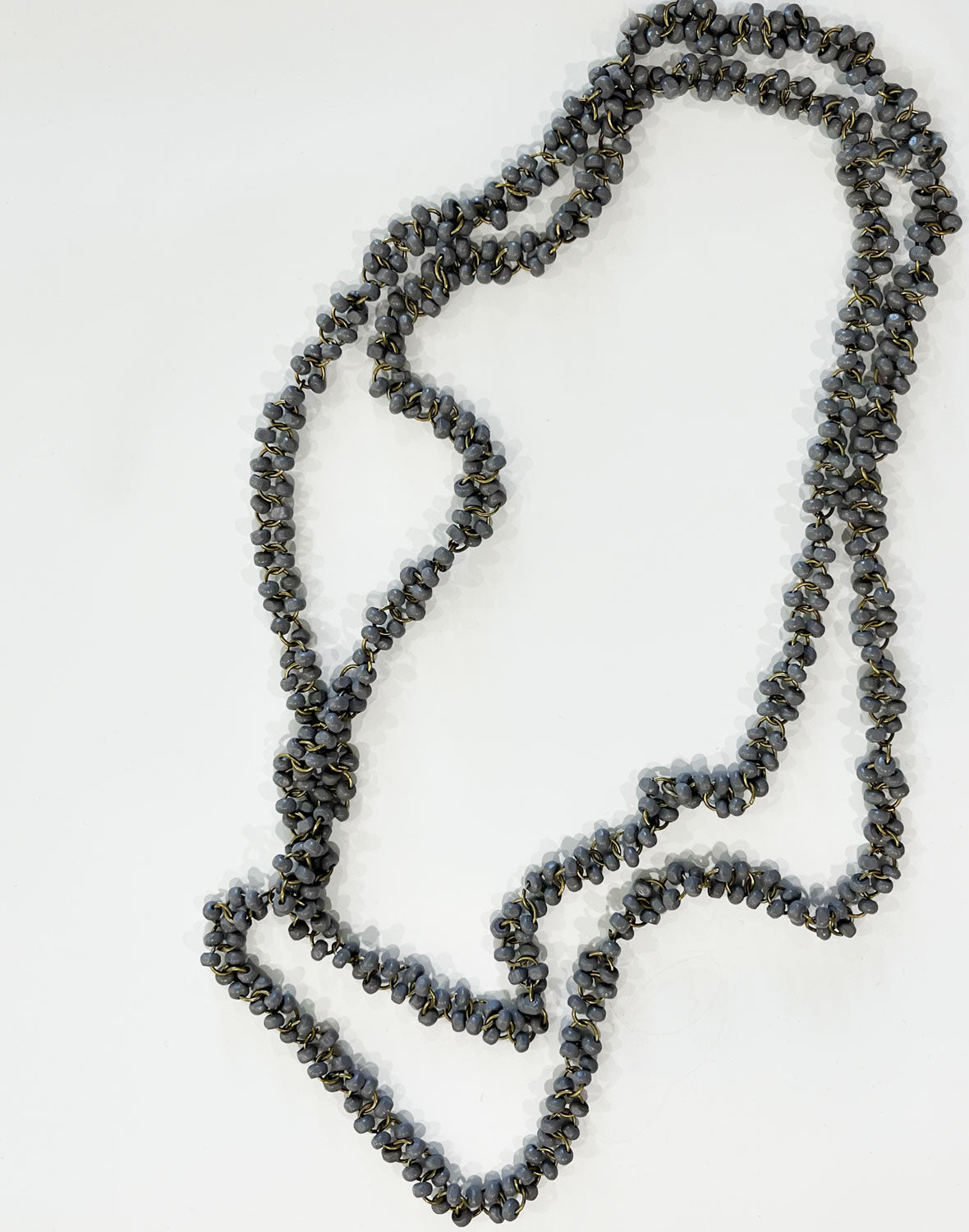 Long Necklace - Orange